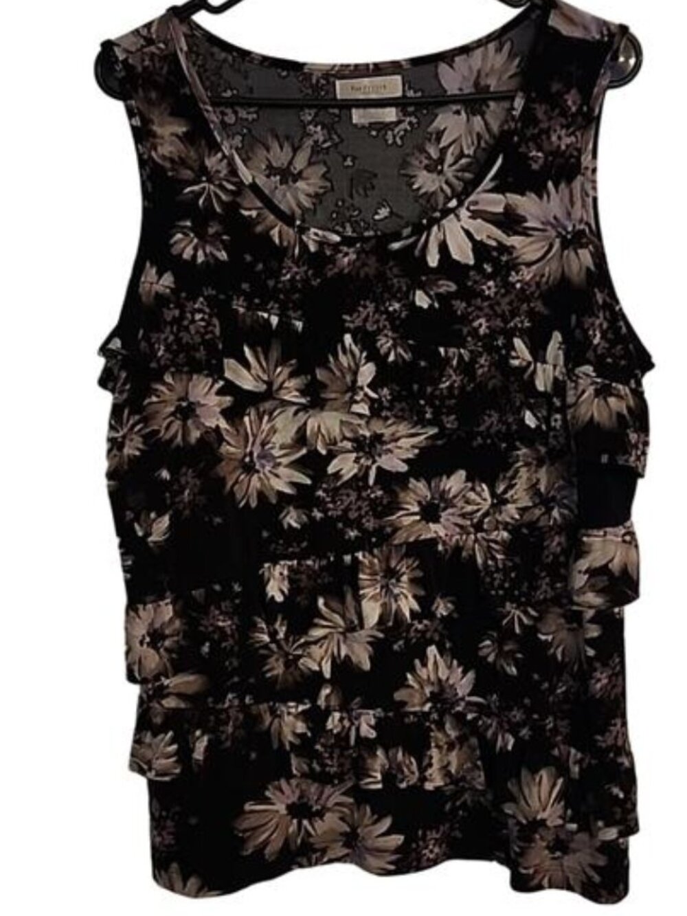 Van Heusen Tiered  Sleeveless Top XL